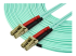 Startech 15m OM3 LC to LC Multimode Duplex Fiber Optic Patch Cable - Nærbilde