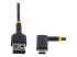 StarTech.com 6ft (2m) USB A to C Charging Cable Right Angle, Heavy Duty Fast Charge USB-C Cable, USB 2.0 A to Type-C, Durable and Rugged Aramid Fiber, 3A, S20/iPad/Pixel - Fremsiden