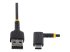 StarTech.com 1ft (30cm) USB A to C Charging Cable Right Angle, Heavy Duty Fast Charge USB-C Cable, USB 2.0 A to Type-C, Durable and Rugged Aramid Fiber, 3A, S20/iPad/Pixel - Fremsiden