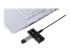 Belkin Hi-Speed USB 2.0 4-Port Mobile Hub - Høyre vinkel
