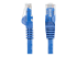Startech 100ft CAT6 Ethernet Cable, 10 Gigabit Snagless RJ45 650MHz 100W PoE Patch Cord, CAT 6 10GbE UTP Network Cable w/Strain Relief, Blue, Wiring is UL Certified/TIA - Fremsiden