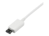 StarTech 2m White Micro USB Cable Cord - Nærbilde