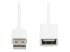 StarTech 3m White USB 2.0 Extension Cable Cord - Fremsiden