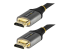 Startech 6ft (2m) HDMI 2.1 Cable, Certified Ultra High Speed HDMI Cable 48Gbps, 8K 60Hz/4K 120Hz HDR10+ eARC, Ultra HD 8K HDMI Cable / Cord w/TPE Jacket, For UHD Monitor/TV/Display - Høyre vinkel