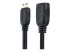Startech 5in Mini HDMI to HDMI Adapter, 4K High Speed HDMI Adapter, 4K 30Hz Ultra HD High Speed HDMI Adapter, HDMI 1.4, Gold Plated Connectors, UHD Mini HDMI Adapter 4K, Black - Høyre vinkel