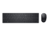 Dell Pro KM5221W - Tastatur- og mussett - Fremsiden